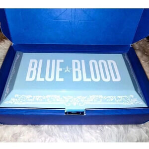 JEFFREE STAR COSMETICS Blue Blood NIB Eyeshadow Palette 18 Shades Designer